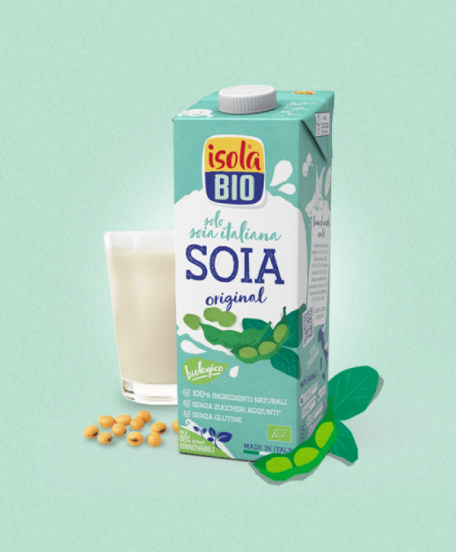 abafoods srl bevanda soia original isola® bio 500ml