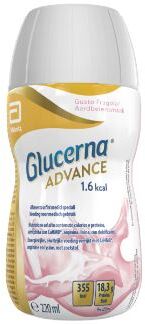 Abbott Glucerna Adv.1,6 Fragola 220ml