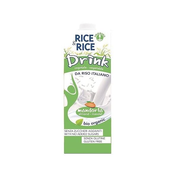 probios spa societa' benefit rice&rice bevanda di riso alle mandorle 1 litro