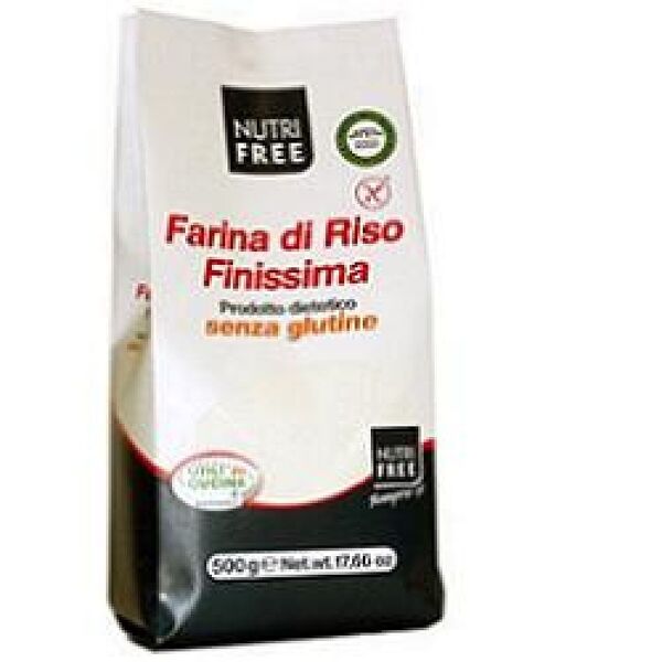 nt food spa nutrifree farina di riso finissima 500 g