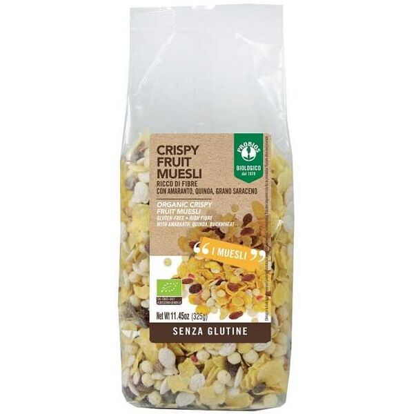 probios spa societa' benefit easy to go crispy fruit muesli 325 g