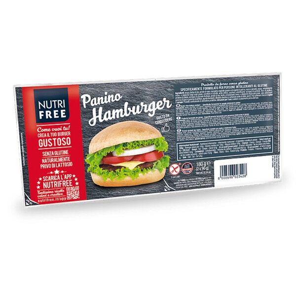 nuova terra nutrifree panino hamburger 180 g