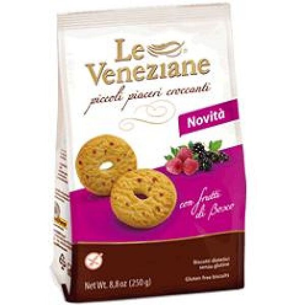 molino di ferro spa le veneziane biscotti frutti di bosco 250 g