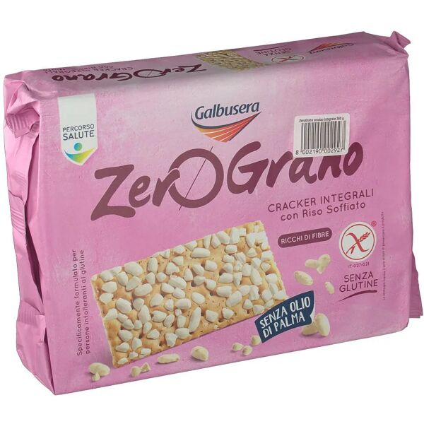 galbusera spa zerograno cracker integrale 360 g