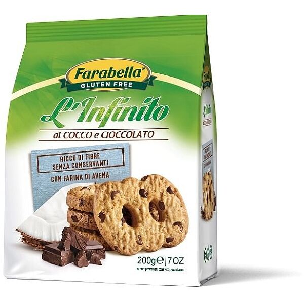 bioalimenta srl farabella infinito al cocco e cioccolato 200 g