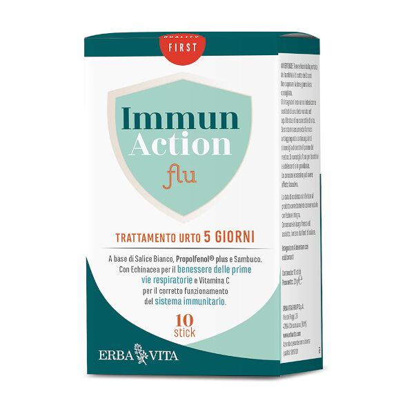 erba vita immun action flu 10 stick