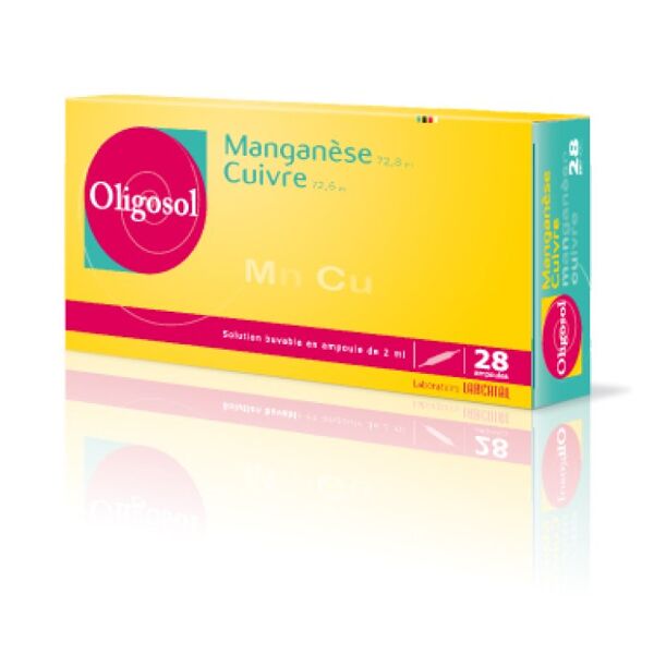 oligosol manganese rame labcatal nutrizione 28x2ml
