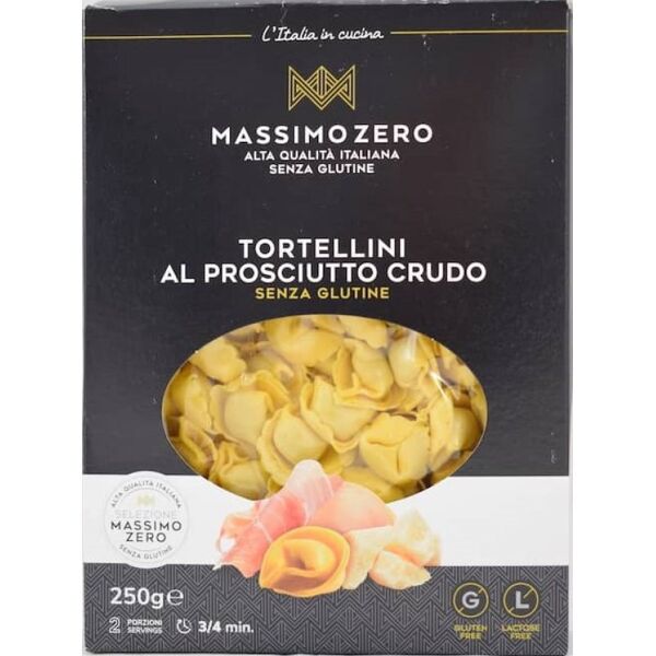 nuova terra tortellini al prosciutto crudo massimo zero 250g