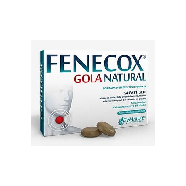 dymalife pharmaceutical srl fenecox gola natural mentolo eucalipto 36 pastiglie