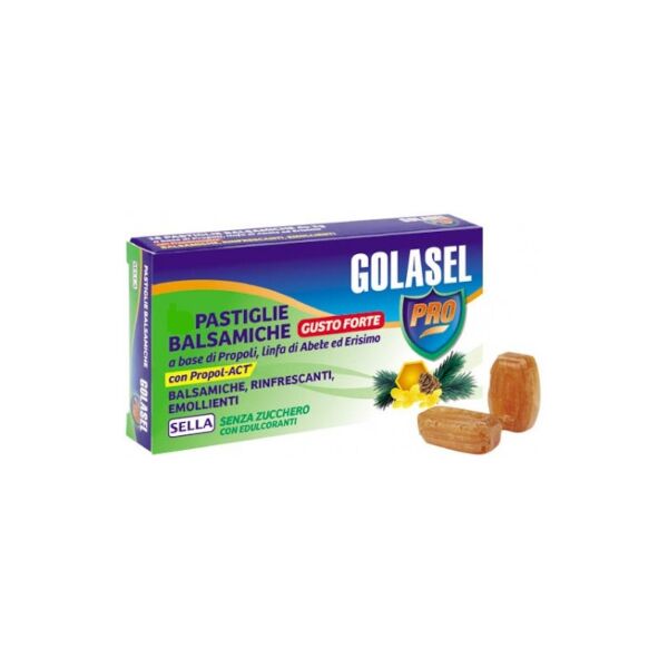 sella srl golasel pro gusto forte 20 pastiglie balsamiche