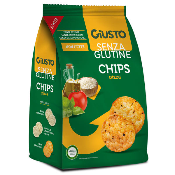 farmafood srl giusto s/g chips pizza 40g