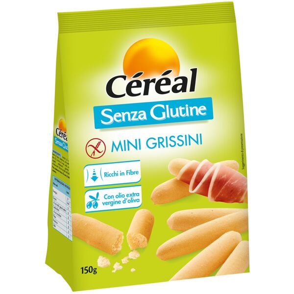 nutrition & sante' italia spa cereal grissini mini s/g 150g