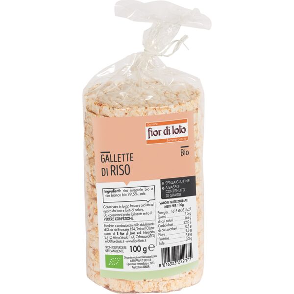 biotobio srl fdl gallette riso nature 100g