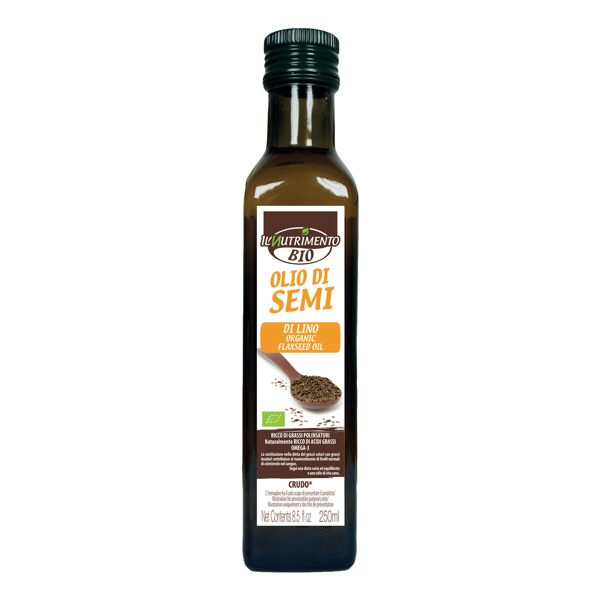 probios spa societa  benefit nut olio di semi di lino 250ml