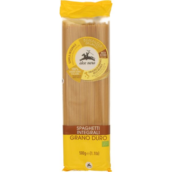 alce nero alce spaghetti integrali 3 bio 500 g