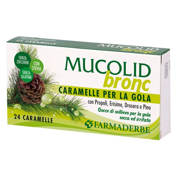 farmaderbe srl mucolid bronc 24caramelle