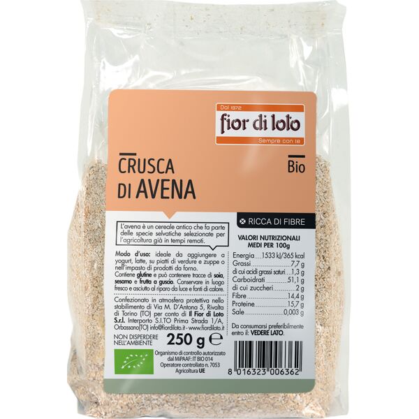 biotobio srl crusca avena bio 250g