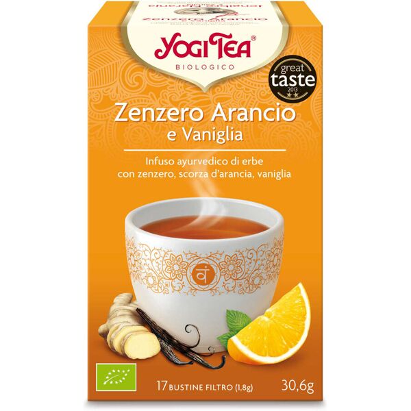 yogi tea gmbh yogi tea zenzero arancio e vaniglia bio