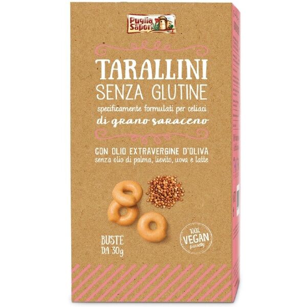 puglia sapori srl puglia sap.tarallini sarac180g