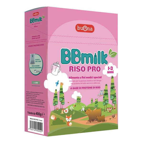 buona spa societa' benefit bbmilk riso pro 1-3 400g