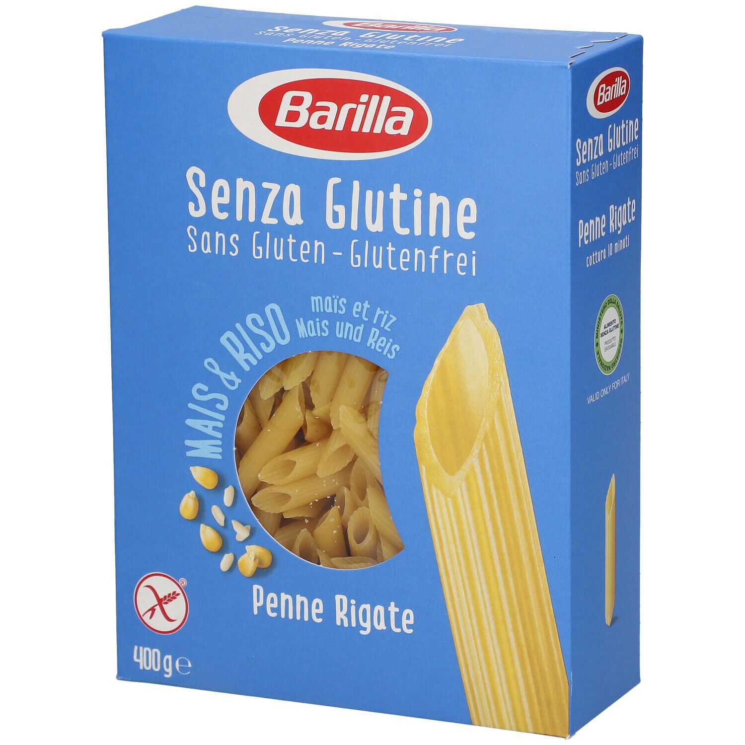 barilla g. e r. fratelli spa barilla penne rigate 400 g