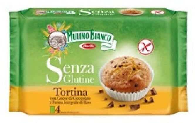 barilla g. e r. fratelli spa mulino bianco lunette con farina integrale di riso e gocce di cioccolato 140 g