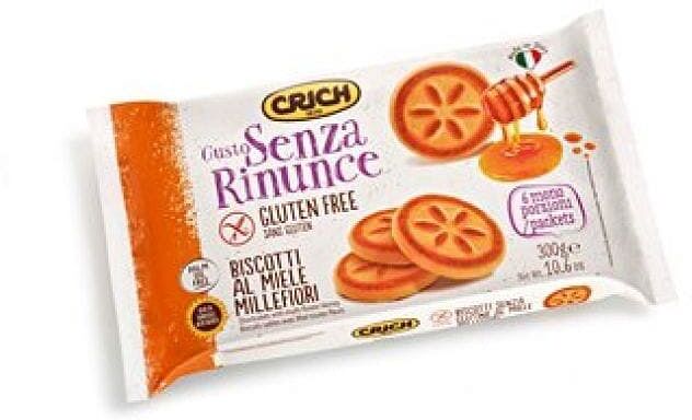 nuova ind. biscotti crich spa gusto senza rinunce biscotti miele millefiori 300 g