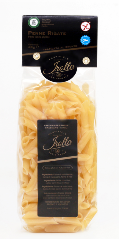 pastificio g.m. irollo srl penne rigate pastificio irollo 400g