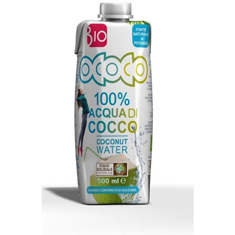 biotobio srl ococo 100% acqua di cocco 500ml