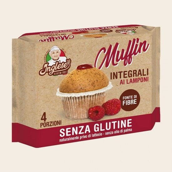 gaia srl inglese muffin integrali 185 g