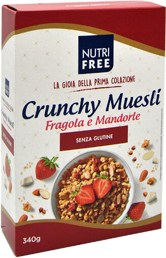 nt food spa nutrifree crunchy muesli fragola mandorle 340g