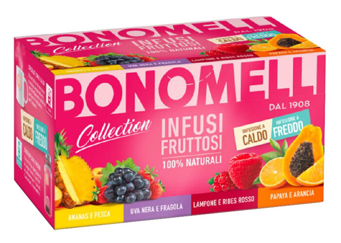 valmi sas bonomelli infuso frutt.4 gusti