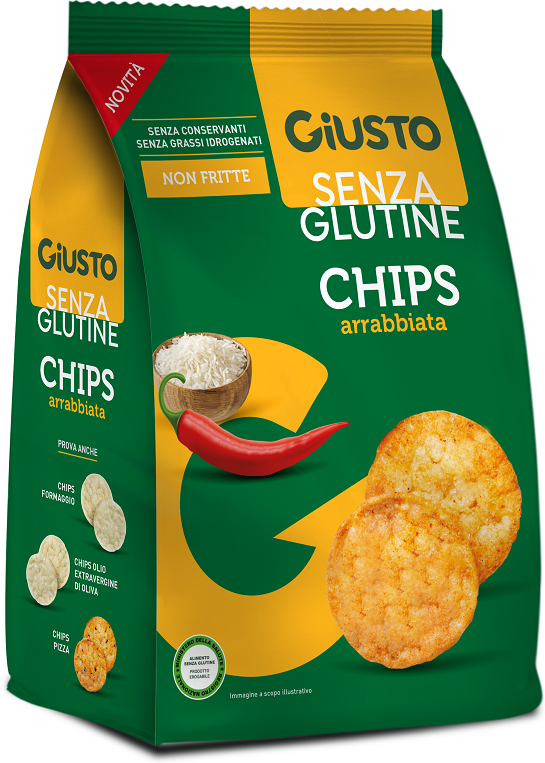 contecom linea giusto giusto s/g chips arrabb.40g