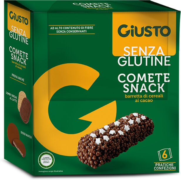 contecom linea giusto giusto s/g comete snack 120g