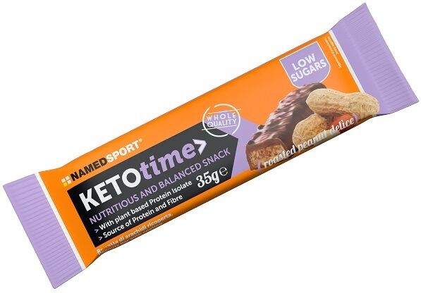 namedsport srl ketotime bar roasted peanut 35g