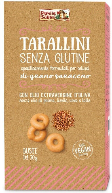 puglia sapori srl puglia sap.tarallini sarac180g