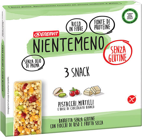 Enervit Nientemeno En Barretta Pistacchi Mirtilli 63 G