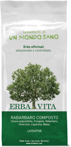 Erba Vita Rabarbaro Composto Tisane 100g Erbavita