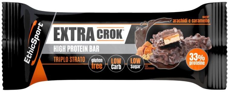 Es Extra Crok® Arachidi E Caramello Ethicsport 50g