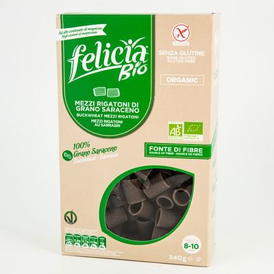 Andriani Spa Felicia Bio Saraceno Mezzi Rigatoni 340 G