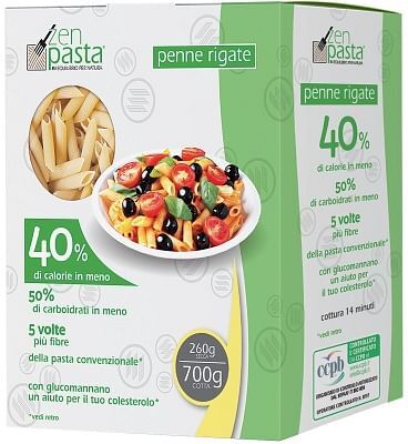 Calicantus Srl Zenpasta Penne Rigate Con Farina Di Konjac 260 G