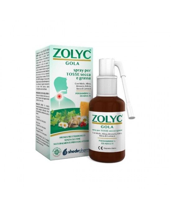 Shedir Pharma Srl Unipersonale Zolyc Gola Spray*30ml