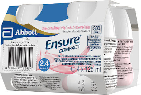 Abbott Ensure Compact Fragola 4x125ml