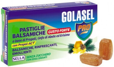 Sella Srl Golasel Pro Gusto Forte 20 Pastiglie Balsamiche