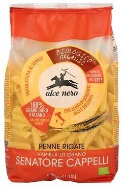 Alce Nero Penne Rigate Semola Senatore Cappelli Bio