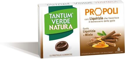 Angelini (A.C.R.A.F.) Spa Tantum Verde Natura Liquirizia E Miele 15 Pastiglie Gommose