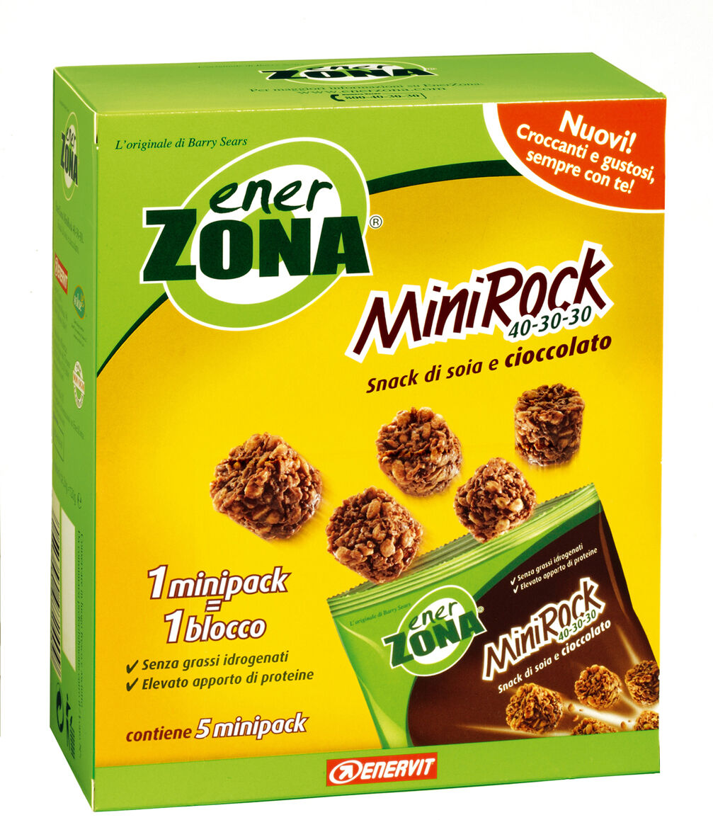 Enervit Enerzona Minirock Cioccolato 5 Pezzi