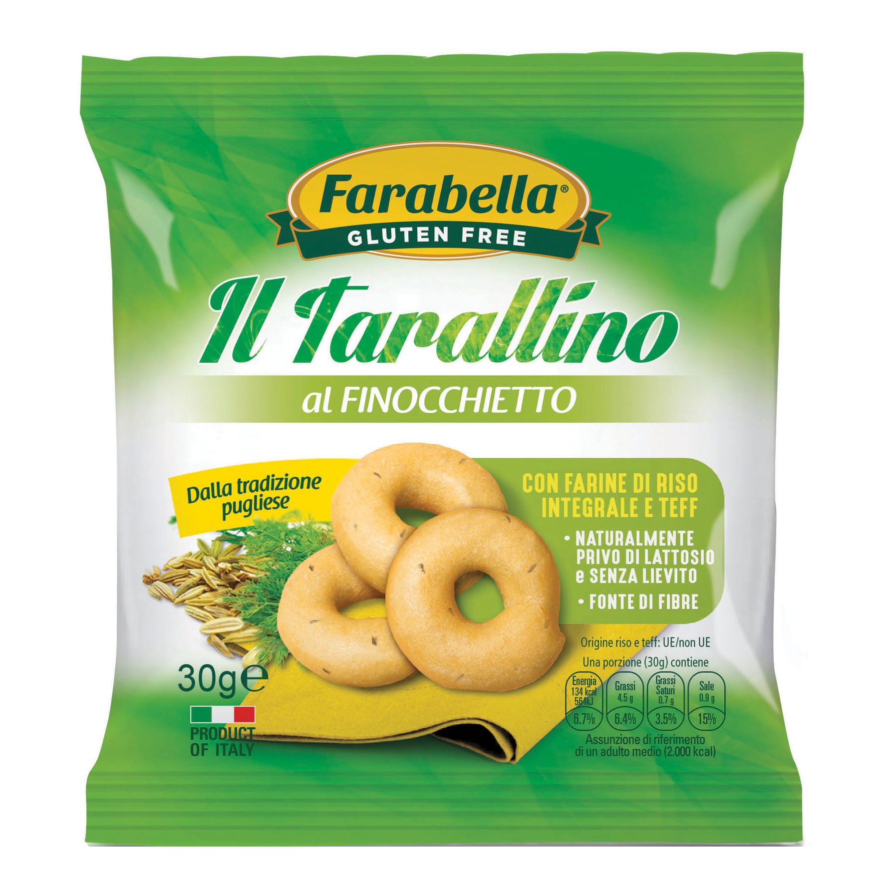 Bioalimenta Srl Farabella Il Tarallino Finocch