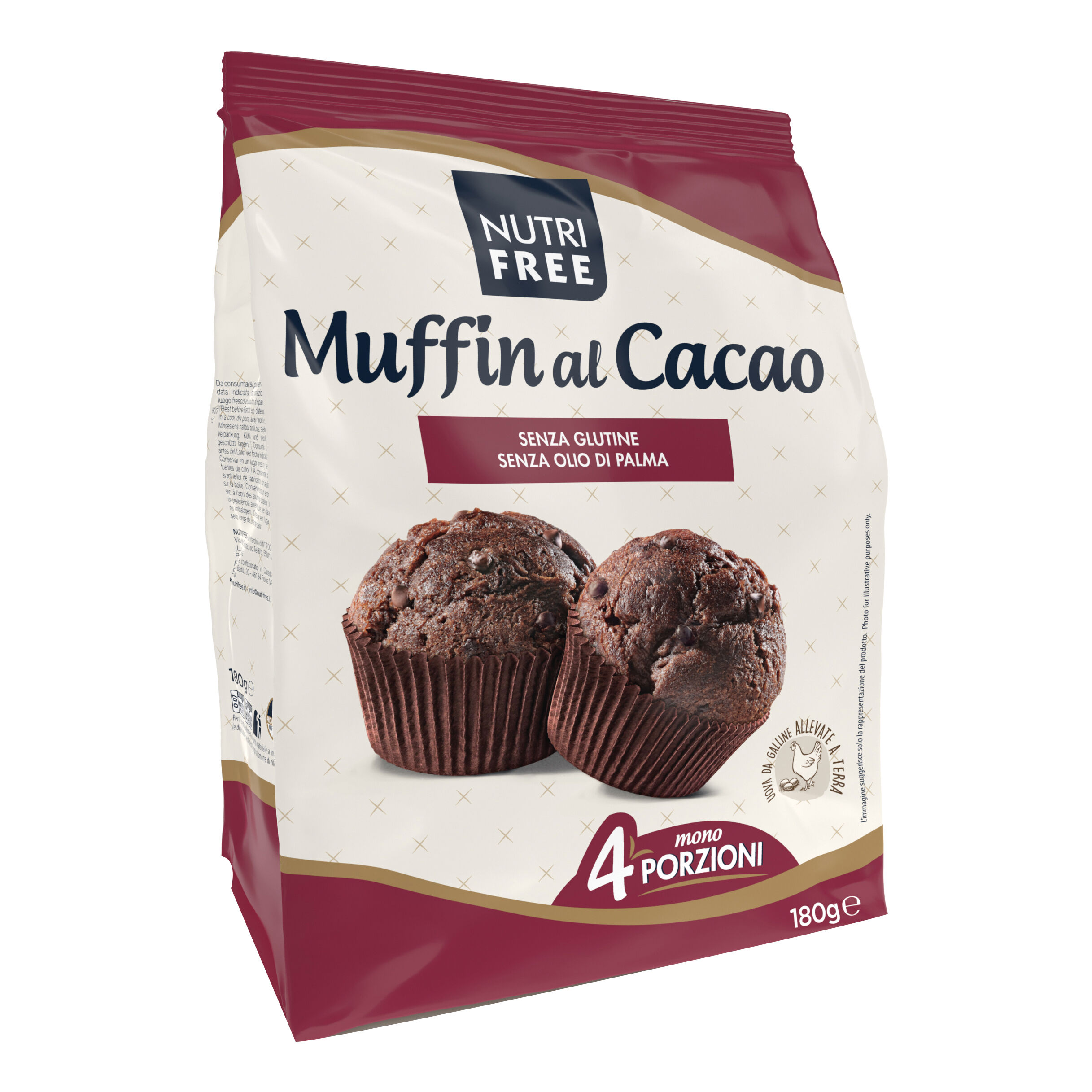 Nt Food Spa Nutrifree Muffin Cacao 4x45g