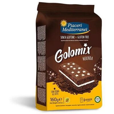 Piaceri Mediterranei Golomix Merenda Senza Glutine - 4x40g Piaceri Mediterranei Golomix Merenda Senza Glutine - 4x40g